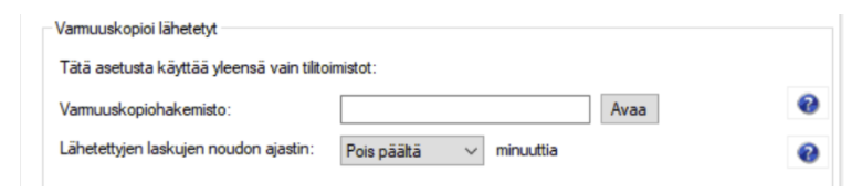 Connectorin varmuuskopiointi